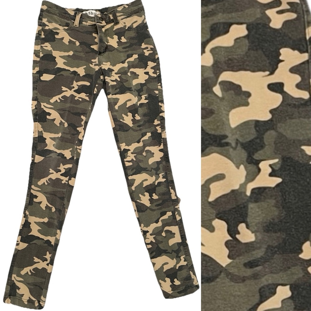 SHYLO Comfy Stretch CAMO Print JEGGINGS Size Small